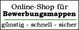 Bewerbungsmappen Shop